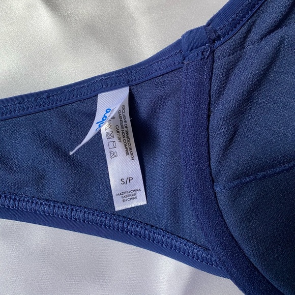 LaVien Rose blue bikini top - Picture 3 of 5